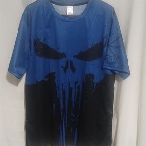 Blue Graphic Mens T-Shirt
